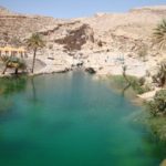 Omanilainen wadi eli osittain kuivunut joenuoma