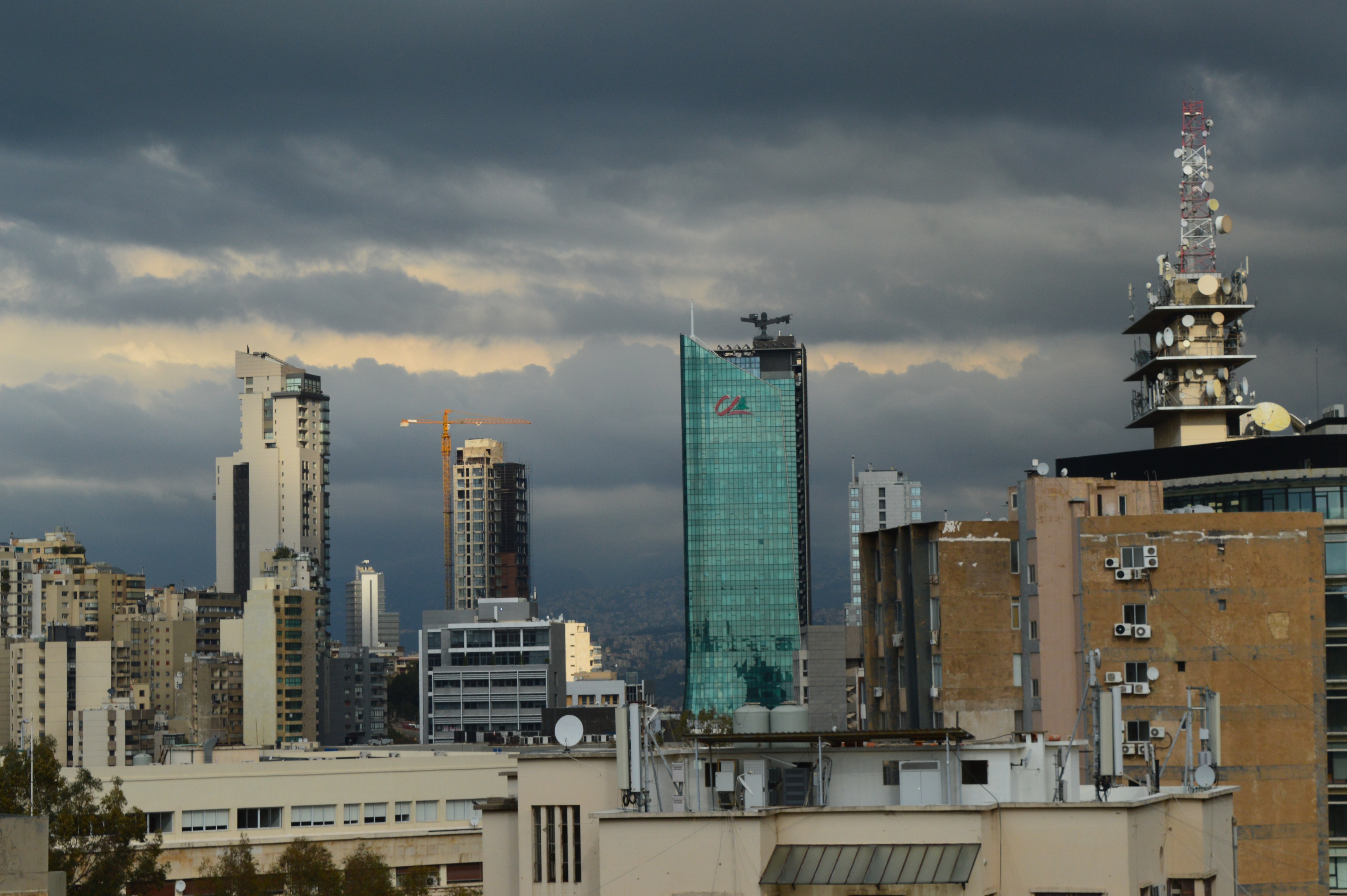 Beirut pilvenpiirtäjiä