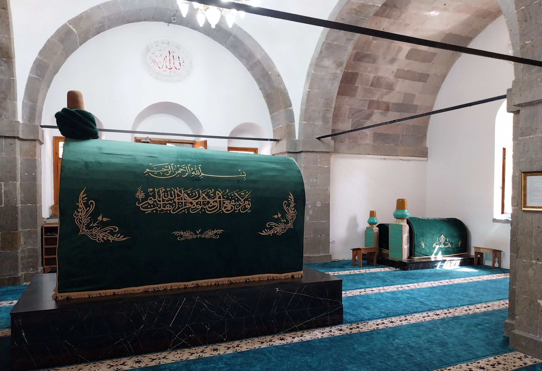 Seyyid Burhaneddinin mausoleumi Keski-Turkin Kayserissa. Kuva: Niko Järvi